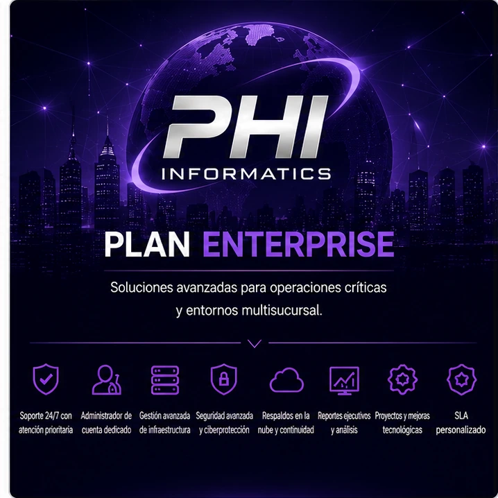 Plan Enterprise de PHI Informatics